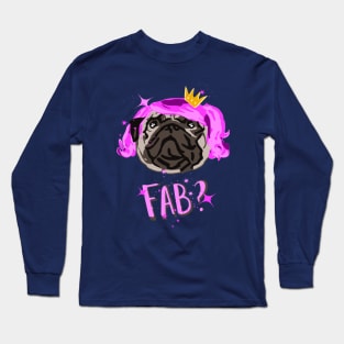 FAB PUG Long Sleeve T-Shirt